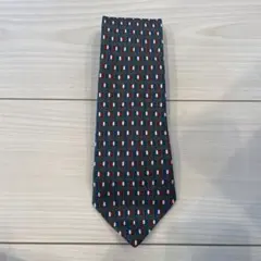 HERMES 幾何学模様 ネクタイ