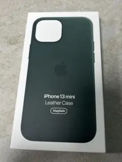 iPhone13mini 純正レザーケース グリーンのサムネイル