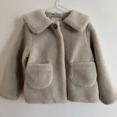 Petit main プティマイン セーラー ボアジャケット アウター 120