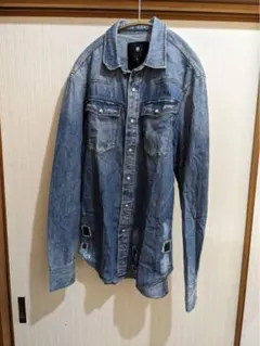 極美品　G-Star RAW デニムシャツ Sサイズのサムネイル