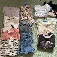 子供服セット 女の子12枚セット　まとめ売り120cm〜