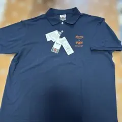 Kent x VAN コラボ ポロシャツ ネイビー LL