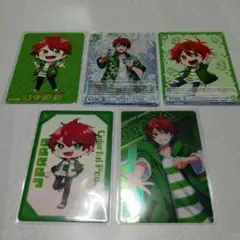 カラフルピーチじゃぱぱトレカ5点セット