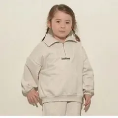 ビールーム ハーフジップスウェット　110