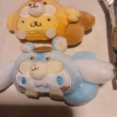 サンリオ シークレットブローチ ポムポムプリン　シナモロール