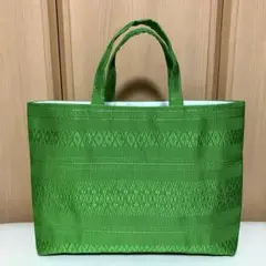 ハンドメイド　帯リメイクトートバッグ