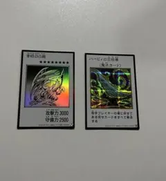 遊戯王 マンガスタイル　ブルーアイズ　ハーピィの羽根帚