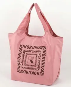 KINOKUNIYA 紀伊國屋　ピンク 保冷トートバッグ