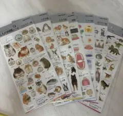 大人の図鑑シール　７種　まとめ売り