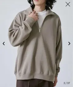 ハーフジップ コーエン