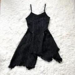 【タグ付き】SLY RIPPED EDGE CAMI DRESSアシンメトリー