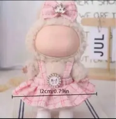 ラブブ服　ワンピース　ドレス　着せ替え　セット　ぬい服　ピンク　ちび服　セール