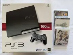 PlayStation 3 コントローラー無し、ソフト3本付
