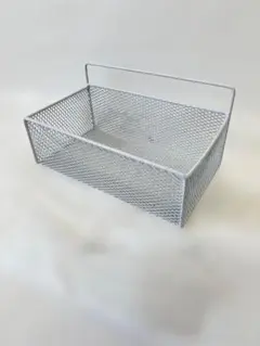 メッシュ金属製収納バスケット
