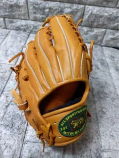美津和タイガー 当時物 少年軟式野球用キャッチャーミット 未使用