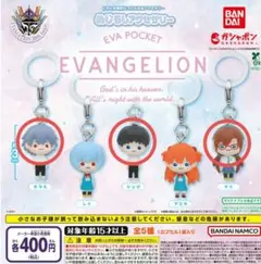 エヴァンゲリオン めじるしアクセサリー シンジ　マリ カヲル 3個セット