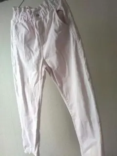 ZARA カラーデニムパンツ 　ピンク　М