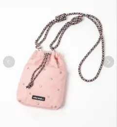 巾着 ショルダーバッグ