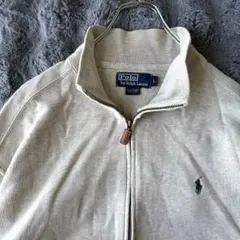Polo by Ralph Lauren アイボリー ドライバーズニット L