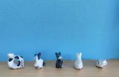 鈴木環 フェーブ 箸置き 置き物 干支 5点セット ピジョン ピジョンカップ 鈴木環 フェーブ 箸置き 置き物 干支 5点セット ピジョン