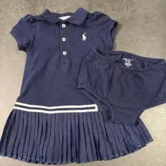 Ralph Lauren ネイビー ワンピース 6M