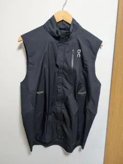 ON WEATHER VEST MEN'S L ランニングベスト　ブラック