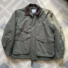 FREAK'S STORE 襟コーデュロイ切り替え コットンナイロンブルゾン　S