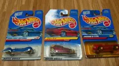 Hot Wheels 3点セット　フェートン　ジャガーDタイプ　他