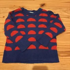 BOBO CHOSES ドット柄セーター 4-5歳　ニット