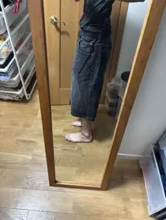 super baggy デニムショートパンツ hollister