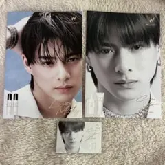 平野紫耀　Wonjungyo ウォンジョンヨ　　リーフレット、メッセージカード