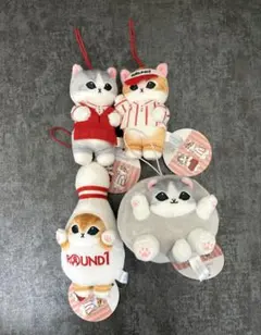 タグ付き新品】mofusand × ROUND1 マスコット 全4種 コンプ - メルカリ