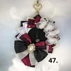 ロゼット 痛ロゼット 赤ワインレッド 紫 黒 白 ゴールド 痛バッグ 缶バッジ用