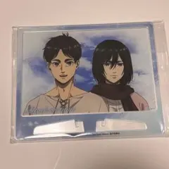 進撃の巨人 ヴィレヴァン アクリルプレート エレン＆ミカサ