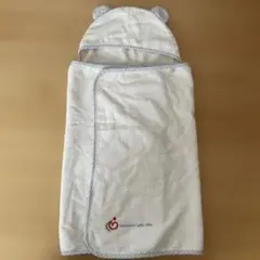 フード付き赤ちゃん用タオル