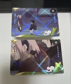 NARUTO KAYOU限定 ナルト サスケ サクラ PU カード 共3枚 - メルカリ
