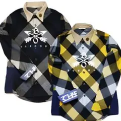チェックシャツ　BURNOUT クロスドアローTAKUYA∞着用　2枚セットのサムネイル