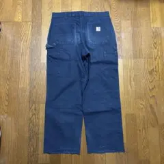 極上 Carhartt カーゴパンツ 33x30 ネイビー - メルカリ