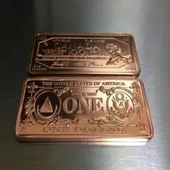純銅 インゴット 2オンス 1オンスx2