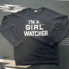 Levi's I'M A GIRL WATCHER スウェット M ブラックのサムネイル