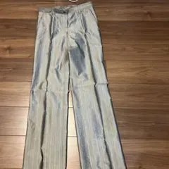 kiton シルク混パンツ