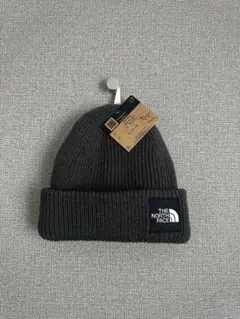 THE NORTH FACE ニット帽 ダークグレー 新品