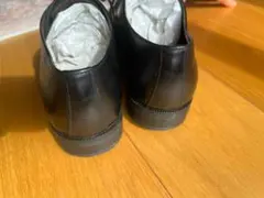 黒いレースアップドレスシューズ
