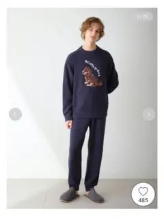 ONLINE限定HOMME DOG ジャガードプルオーバー&ロングパンツセット
