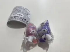 サンリオキャラクターズ なかよしペアスイング 2点　マイメロディ　クロミ