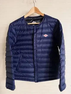 DANTON ネイビー ライトダウンジャケット サイズ42