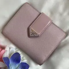 □ a431 PRADA【プラダ】サフィアーノ 二つ折り財布 三角ロゴ* - メルカリ