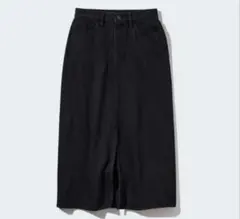 UNIQLO ユニクロ デニムロングスカート ウエスト67 ヒップ98