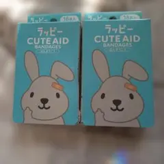 ラッピー、バンドエイド 18枚入り×2箱