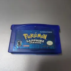 【正規品】ポケットモンスターサファイア北米版【電池交換済み】